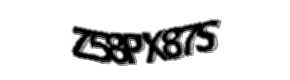 Security check image, please type the characters shown