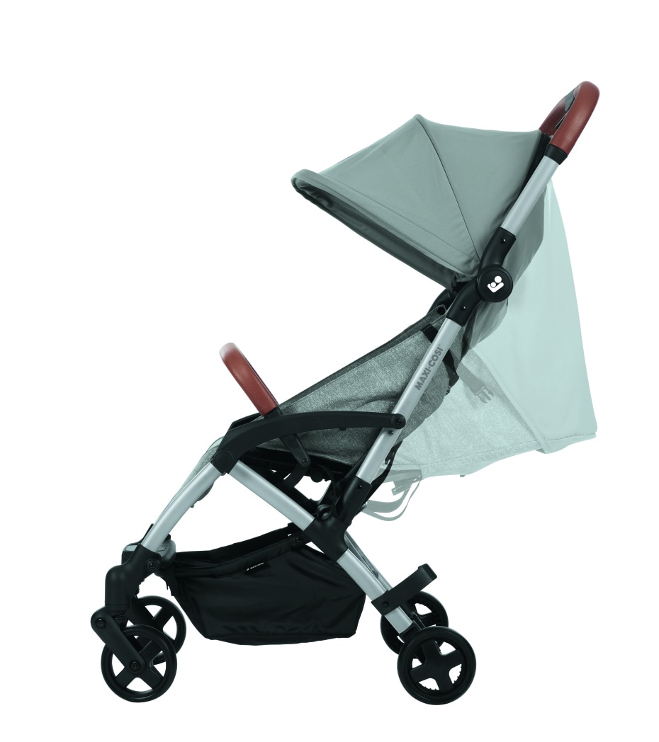 Maxi Cosi Laika Baby-Kinderwagen 3,5 Jahre einfacher Faltmechanismus 0 Monate ultra-kompakter und federleichter Buggy von der Geburt an nomad blue/blau 0-15 kg