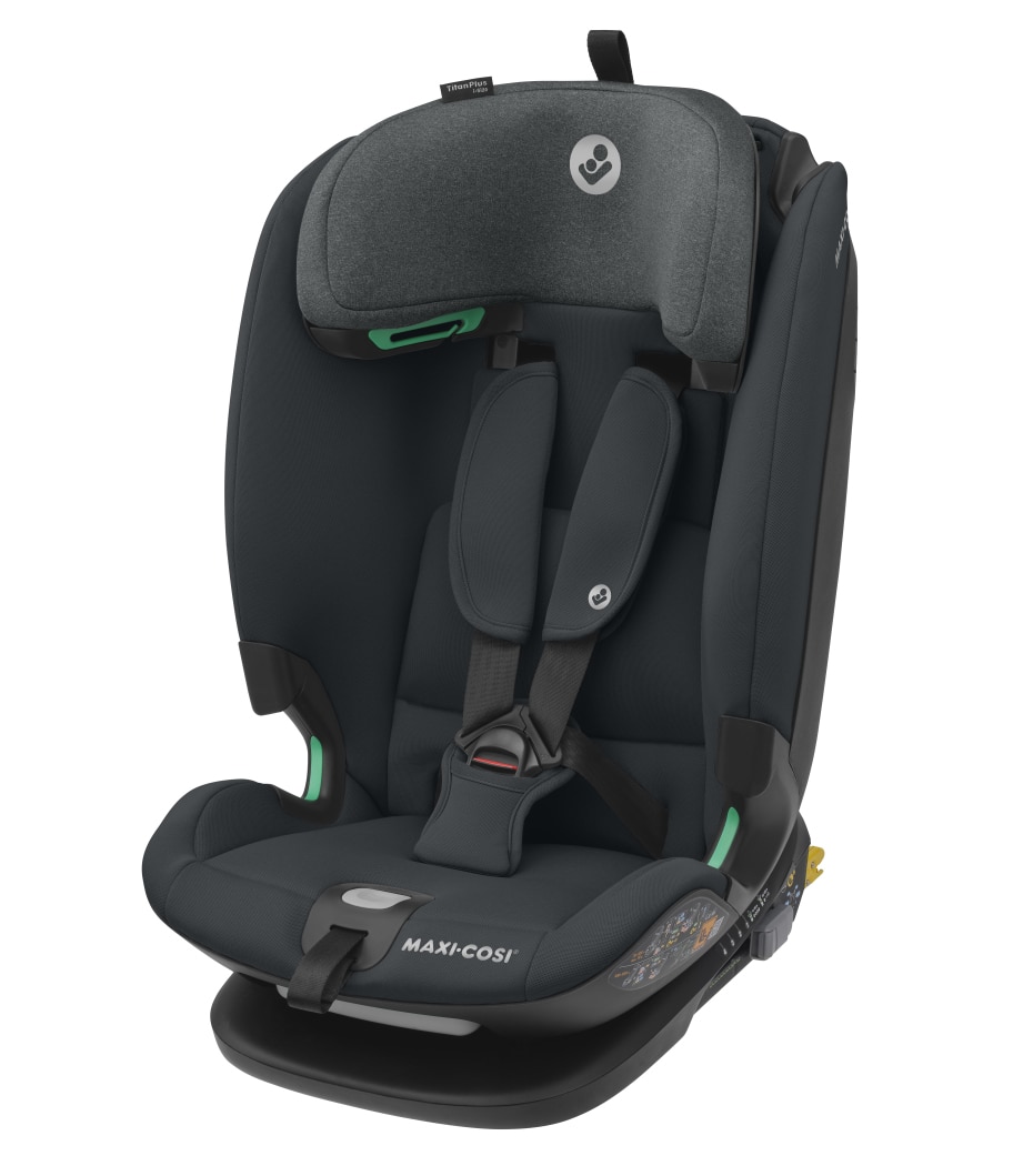 Maxi-Cosi Titan Plus i-Size – mitwachsender Kindersitz, Kindersitz mit  verstellbarer Rückenlehne, 5-Punkt-Sicherheitsgurt und G-CELL