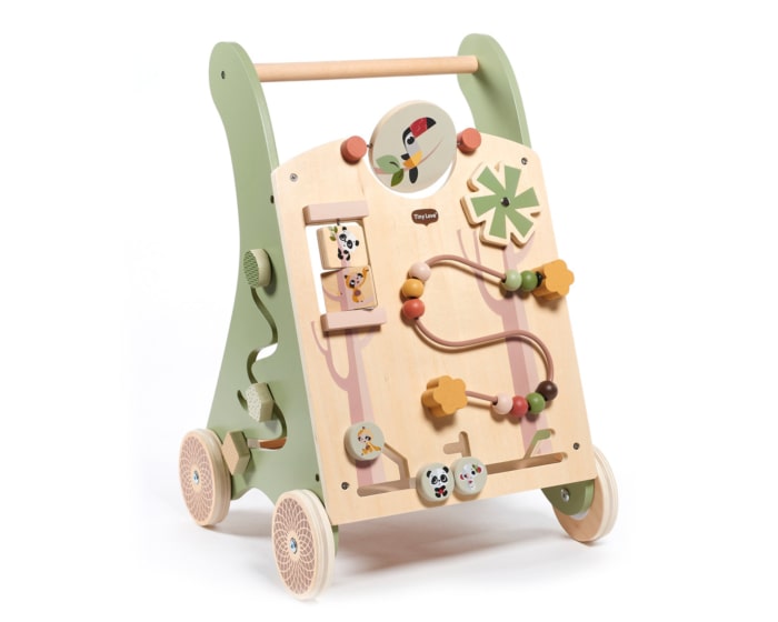  Boho Chic Lauflernwagen aus Holz