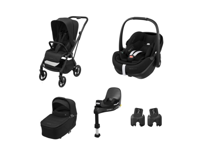 Leona2 + Sense + Pebble 360 Pro2   + FamilyFix 360 Pro + Babyschalen-Adapter