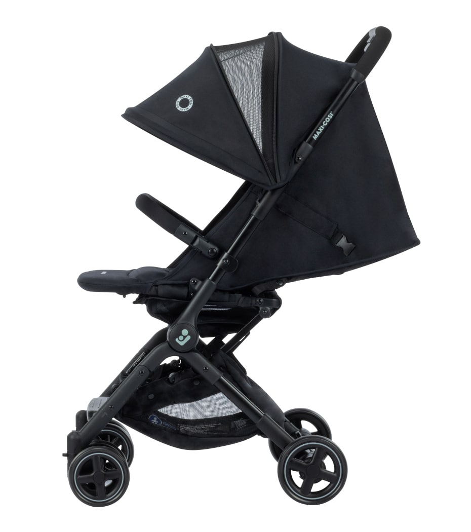 Maxi-Cosi Laika Kompakter Kombi-Kinderwagen - Essential Black, Leicht &  Flexibel Ab Geburt