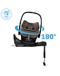 8442099110_F1_2026_maxicosi_carseat_babycarseat_pebbleslidepro_brown_oaktruffle_flexispinrotation_side