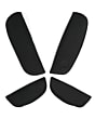 9854900060_2024_MC_Carseat_MICA_360_Pro_Beltpad_set_Authentic_Black_A