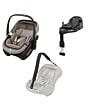 MCBS844180658541001_2025_MaxiCosi_CarSeat_Bundle_CoralSlideProSlideProBaseCarryStrap_Sand_3qrt