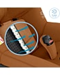 8515650110_2023_usp3_maxicosi_carseat_babytoddlercarseat_micaproecoisize_brown_authenticcognac_climaflow_3qrt